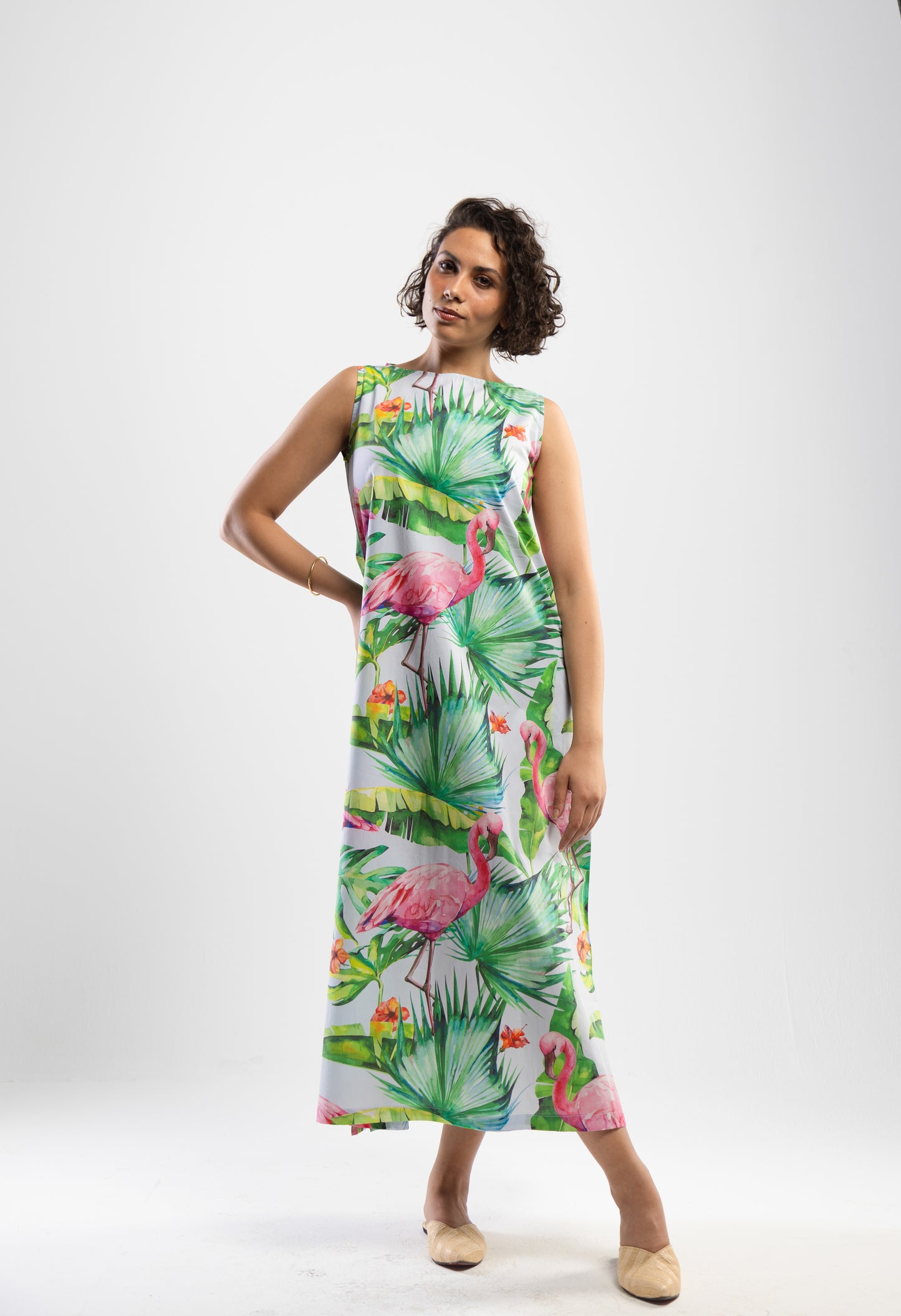Flamingo Dress