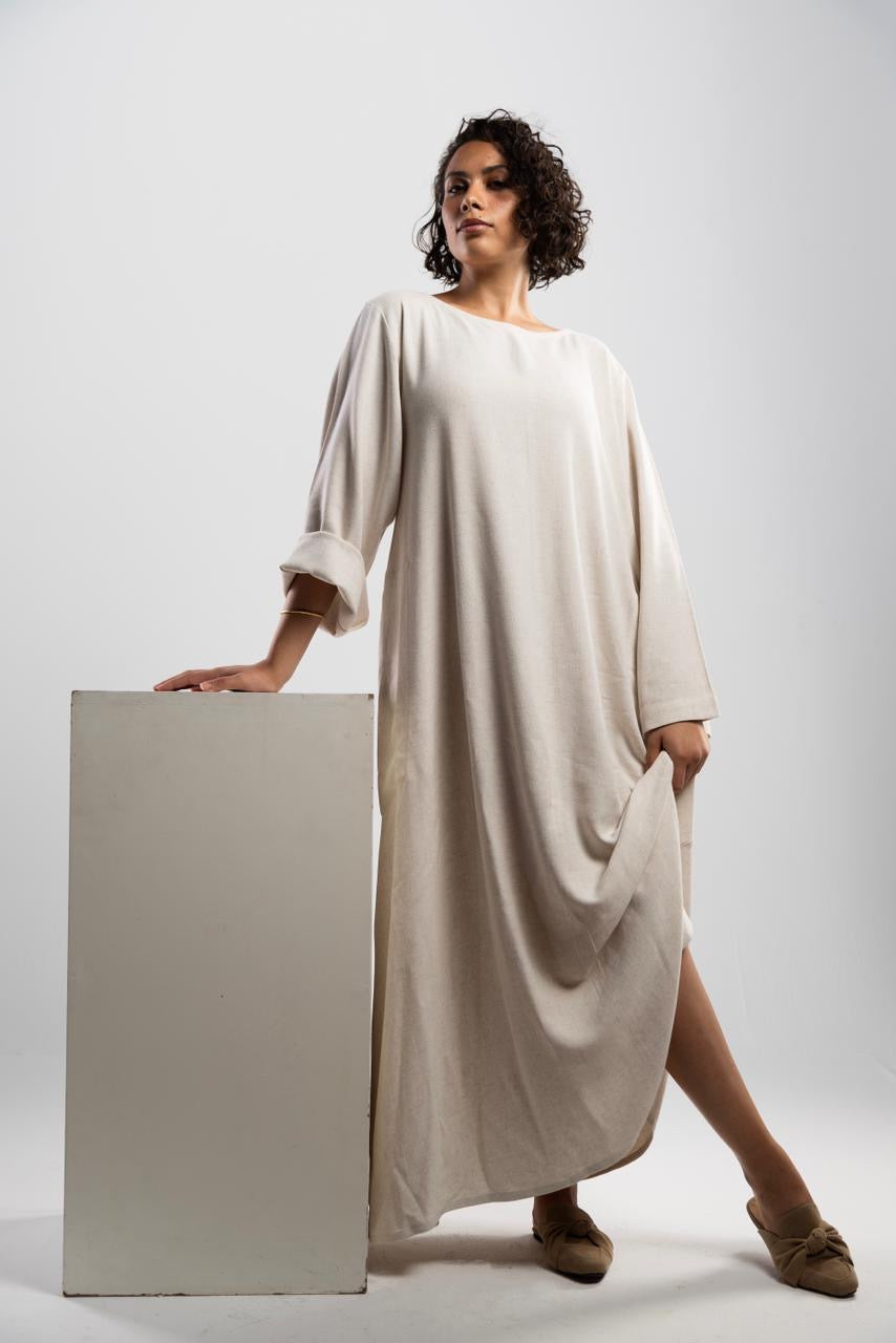 Linen Maxi Dress