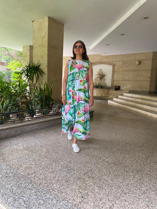 Flamingo Dress